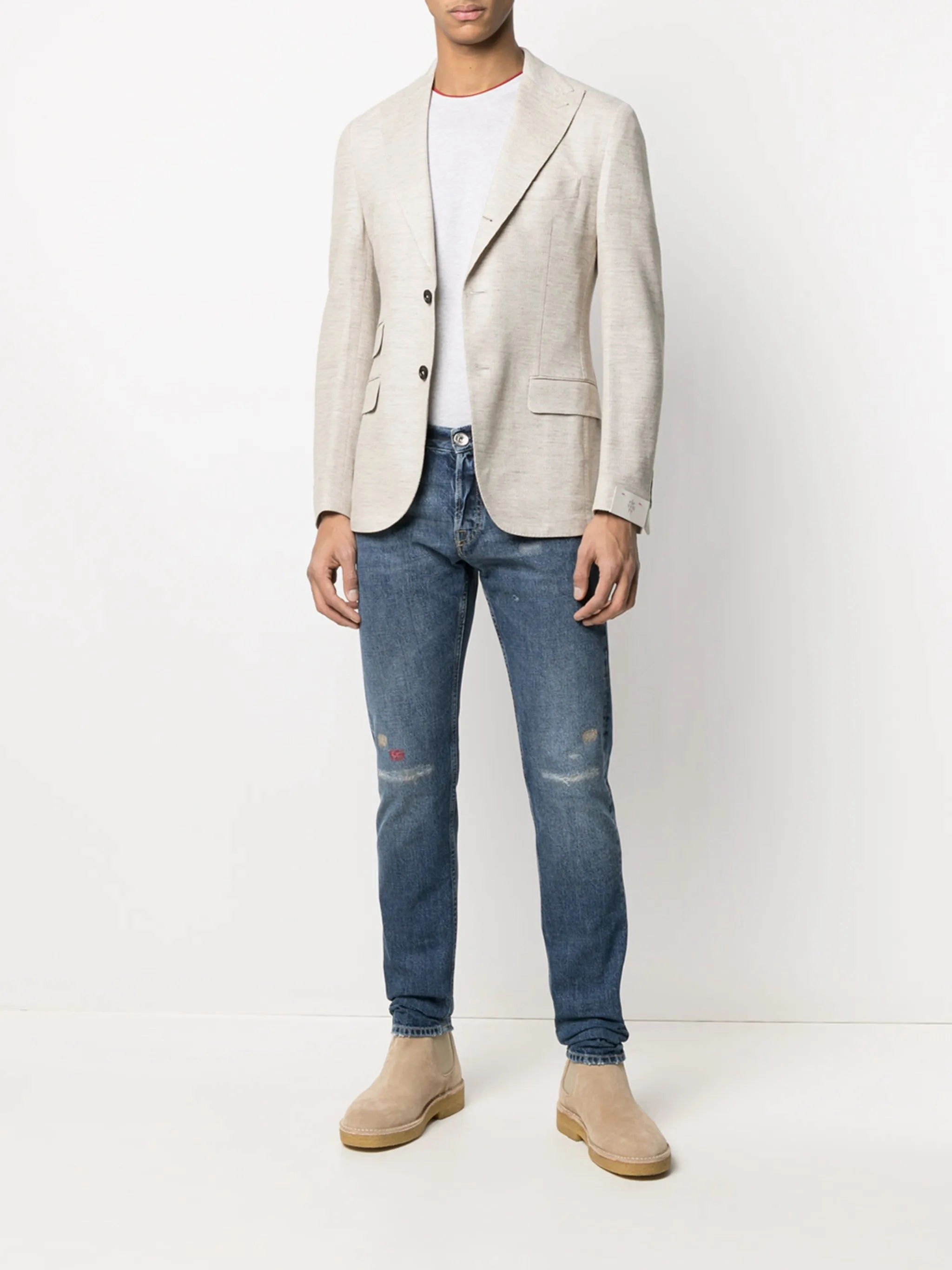 Jetty T Shirts contrast-trim short-sleeve T-shirt