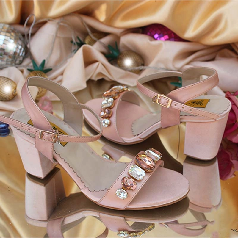 Women Fancy Synthetic Sandal Diamond Sandals