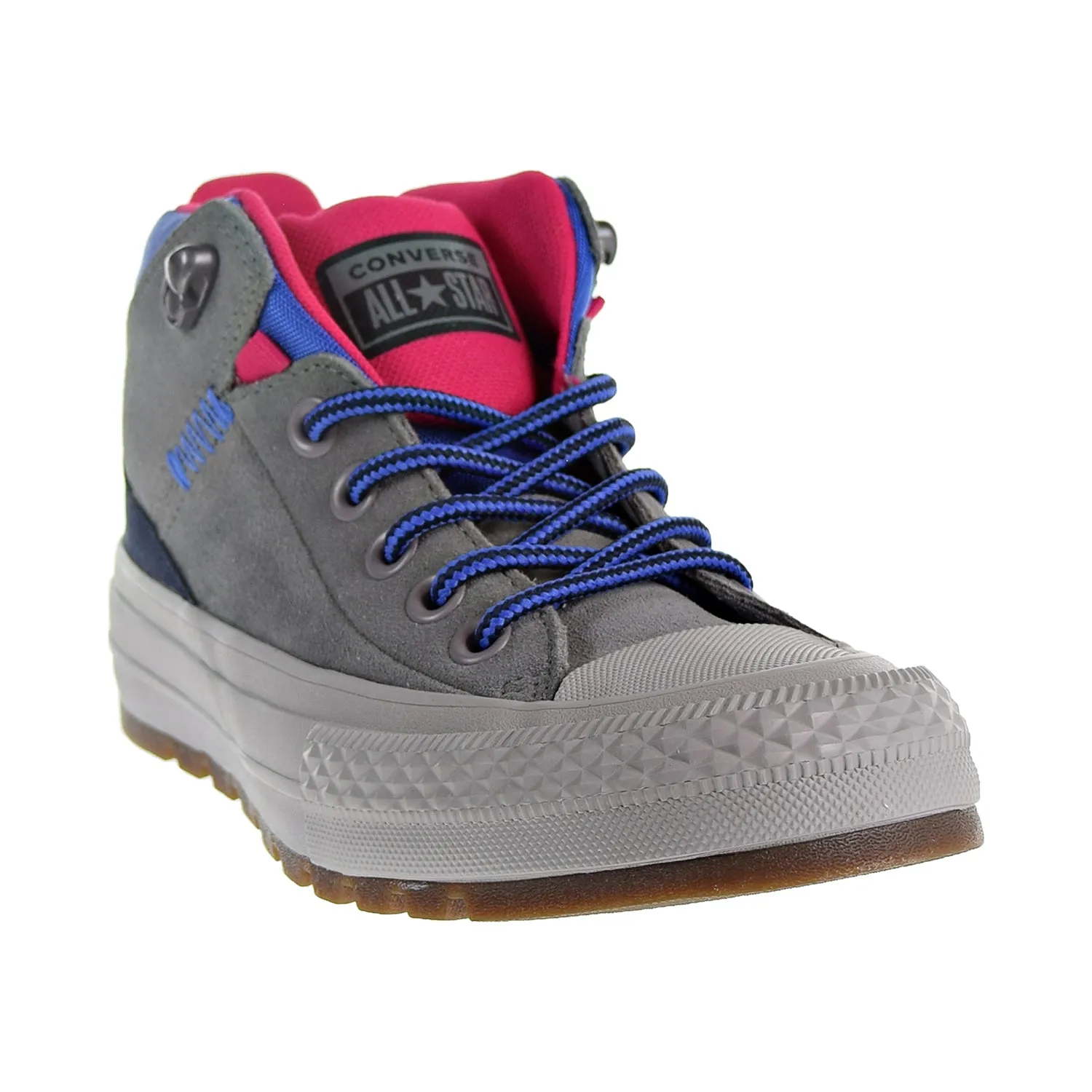 Running And Tennis Shoes Converse Chuck Taylor All Star Street Boot Hi Big Kids'/Men's Shoes Mason/Pink