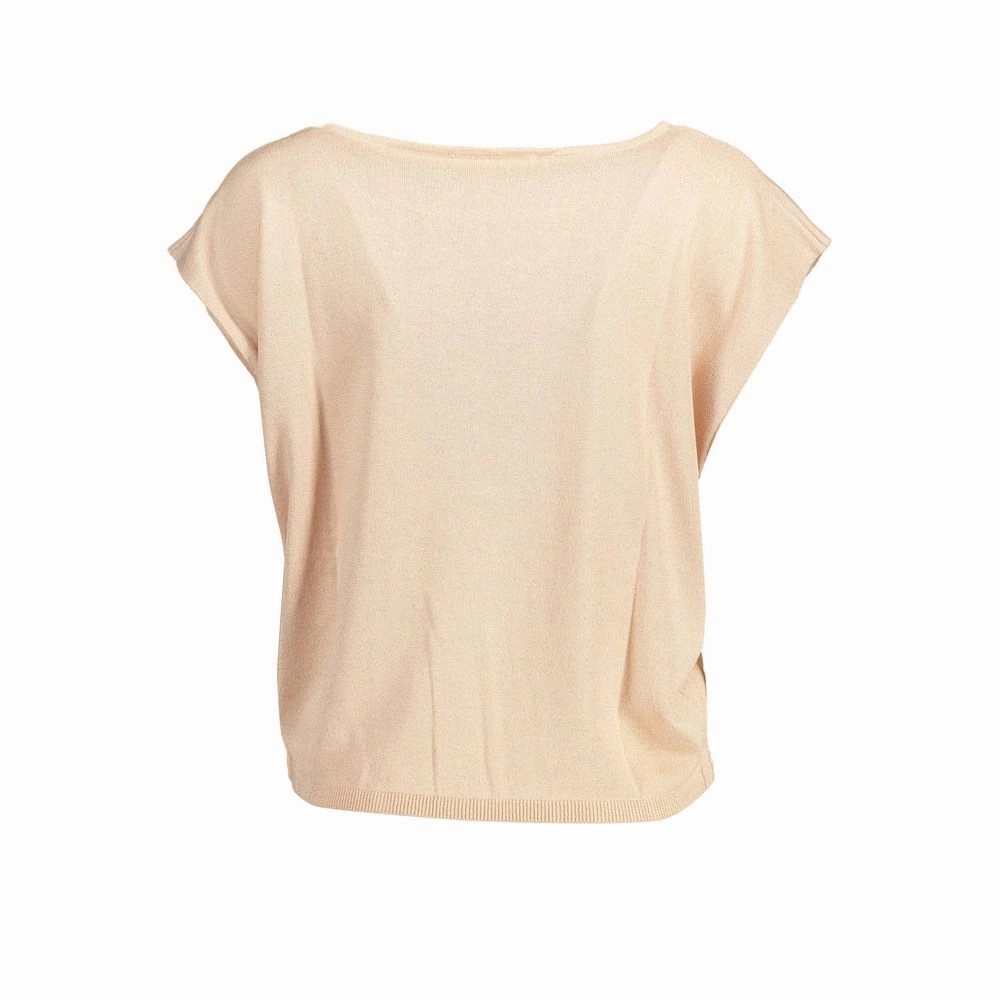 Kocca Pink Polyester Women Top Cool Phrases For T Shirts