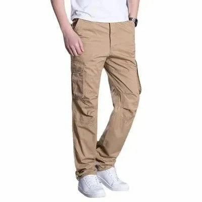 Utility Casual Men Cargo Pants - Mid Rise Multipockets