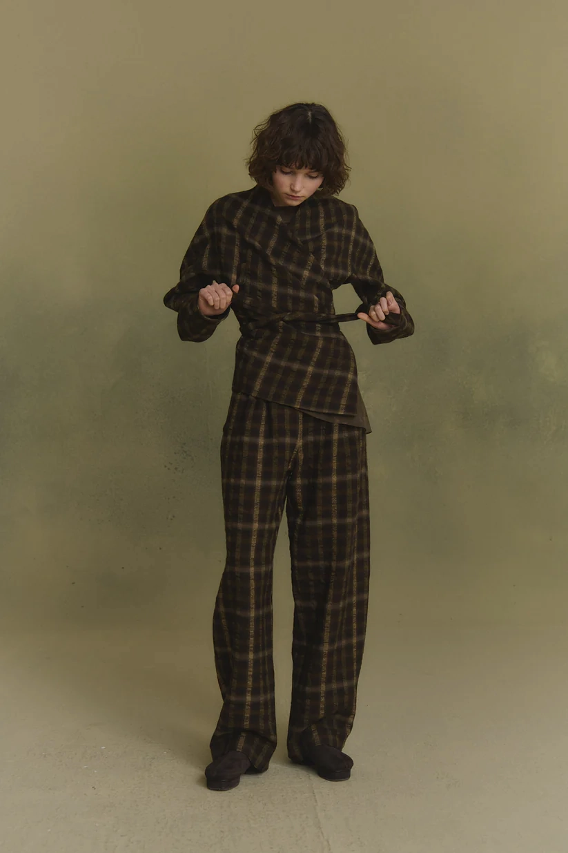 CORTANA - Women Salon Jacket Cinch Coats