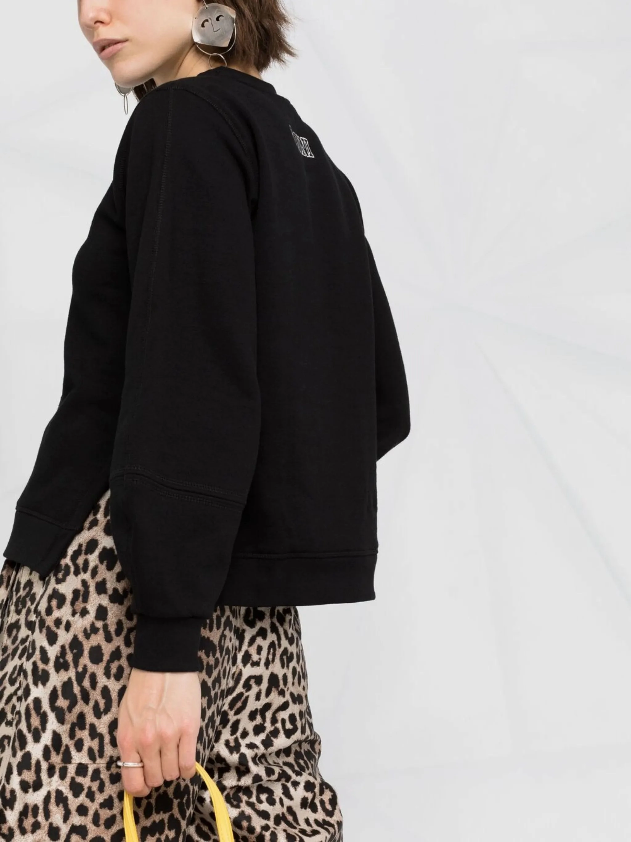 Moochi Knitwear bishop-sleeve jumper