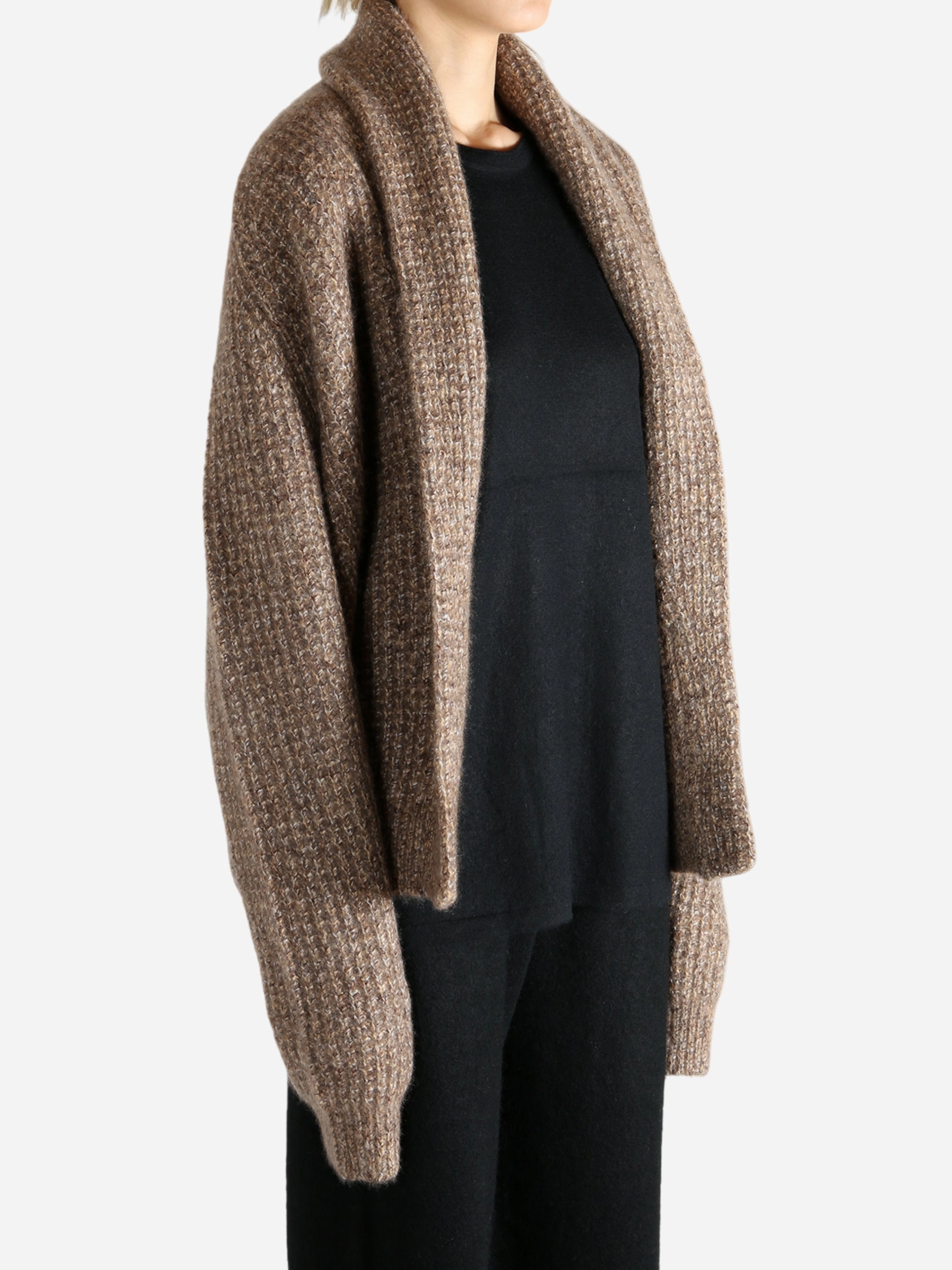 Small Business Knitwear FRENCKENBERGER - Women Waffle Cardigan