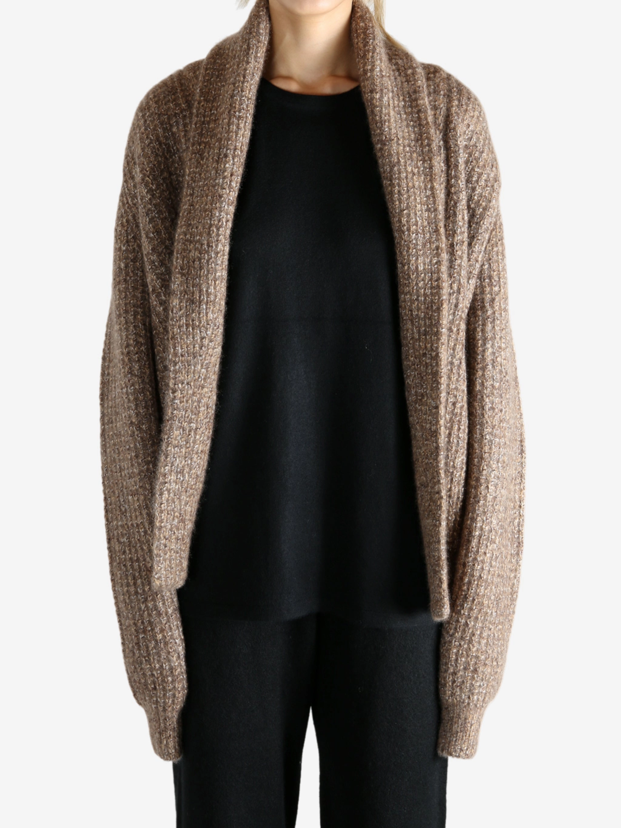 Nor Easterly Tradition Knitwear FRENCKENBERGER - Women Waffle Cardigan