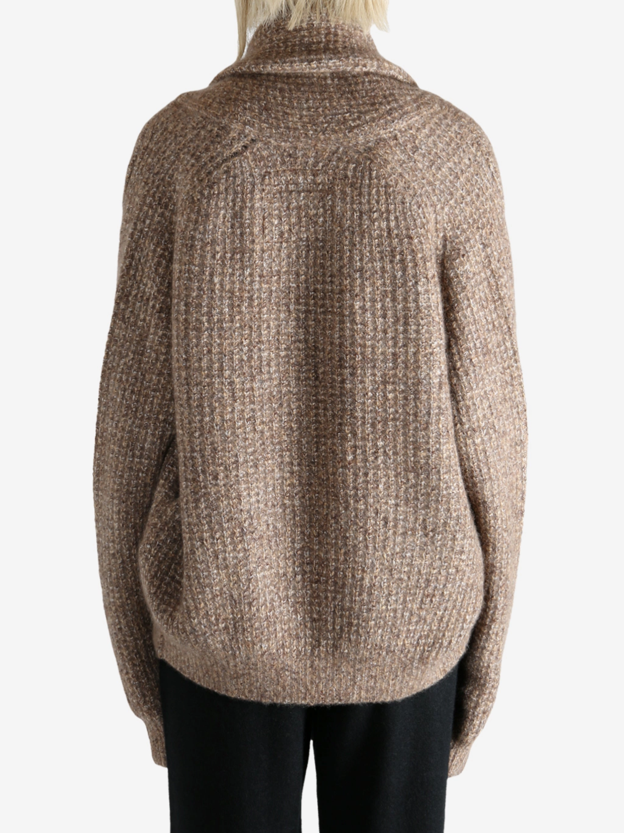 FRENCKENBERGER - Women Waffle Cardigan Best High Street Knitwear