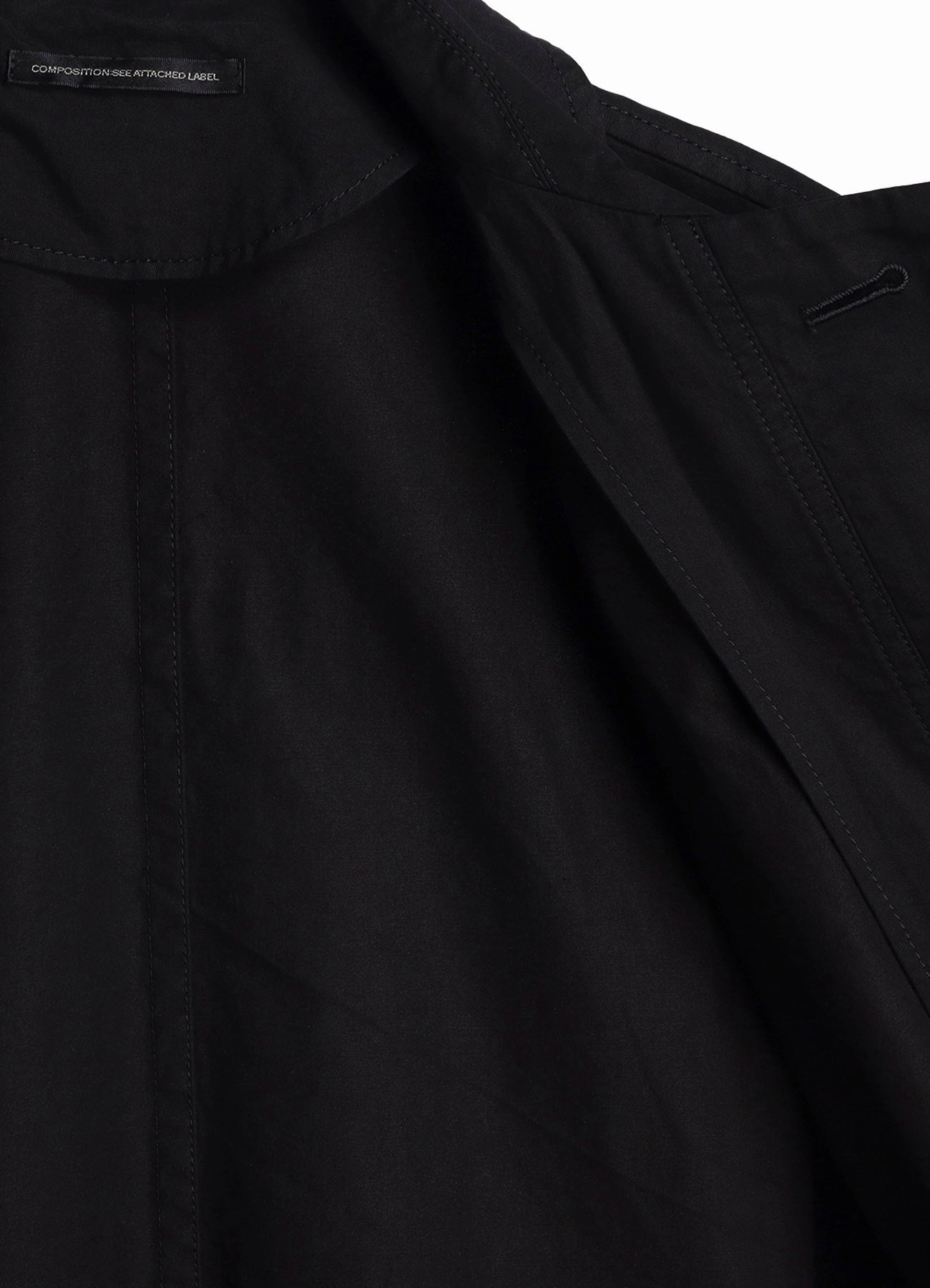 Harley Knitwear COTTON TWILL GARMENT DYE TURN OVER COLLAR COAT