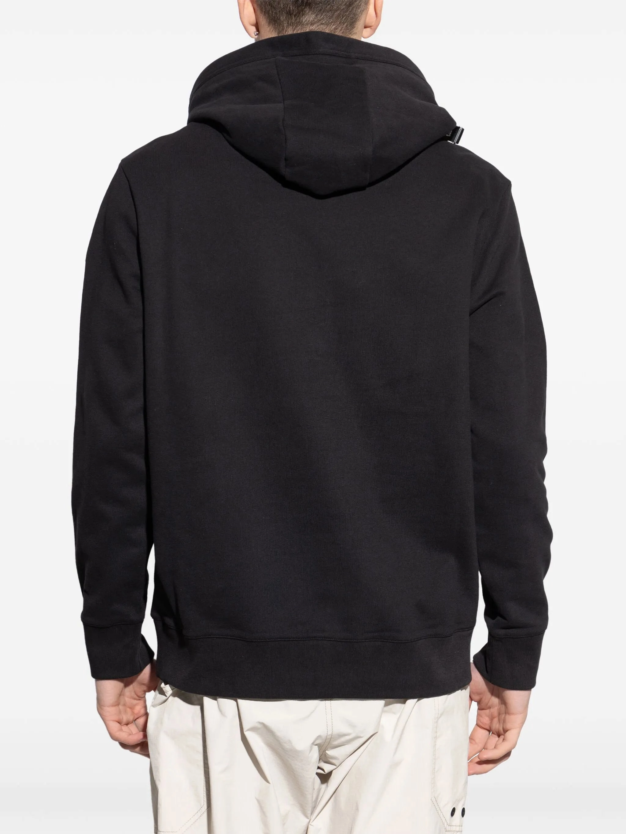 adjustable cotton hoodie Vish Knitwear