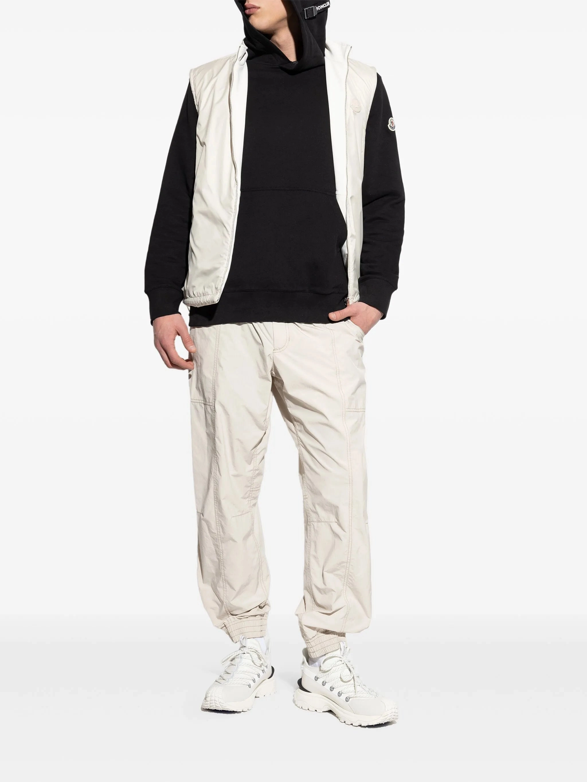 1950s Knitwear adjustable cotton hoodie