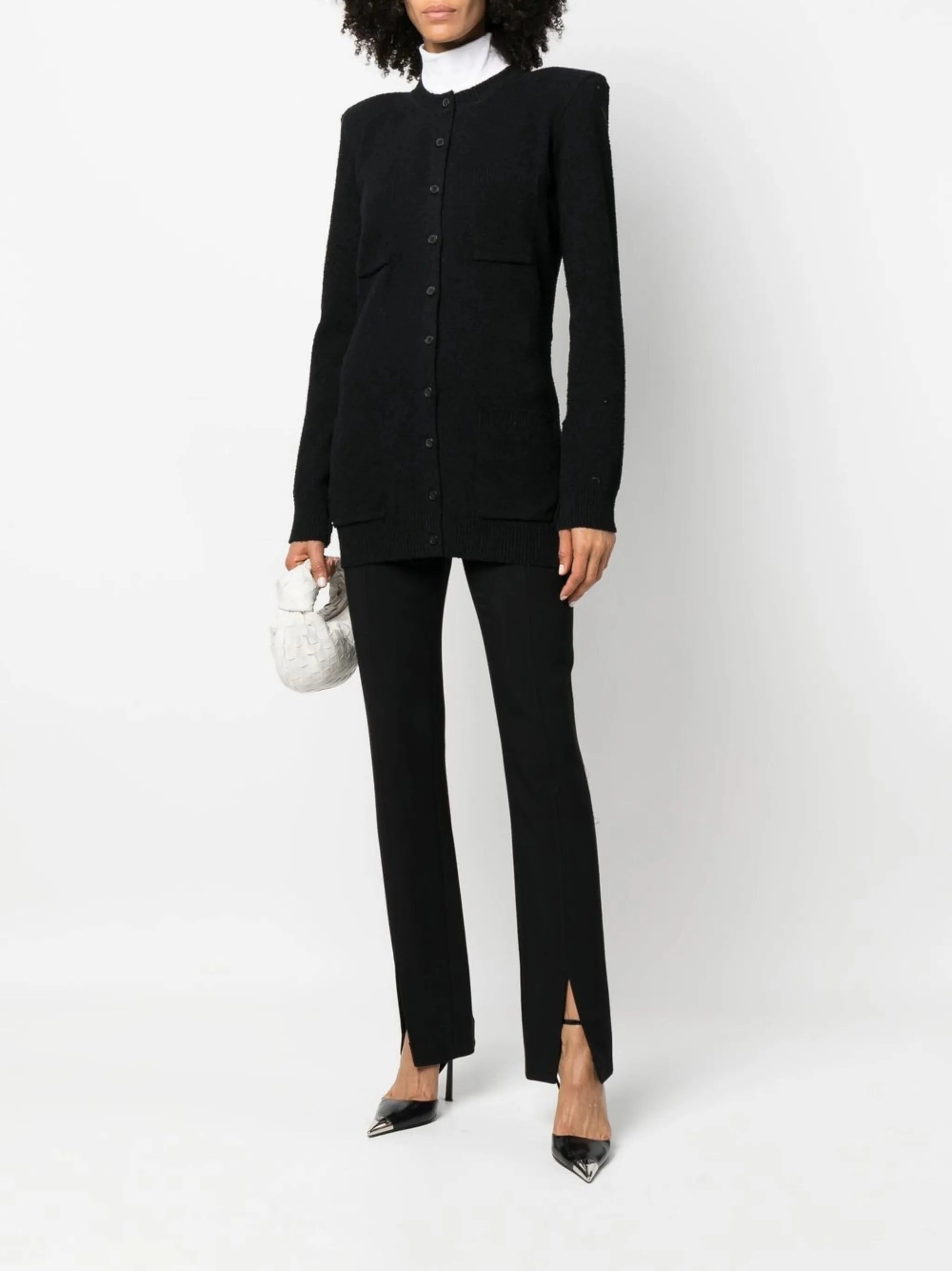 button-up cotton cardigan Knitwear Designers Ireland