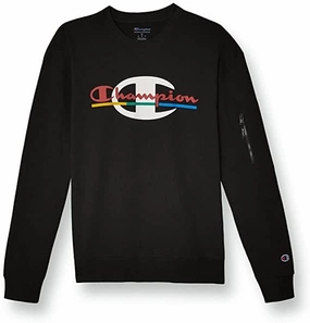 Buy 1 Get 1 Sweatshirts Champion Men's Explorer Logo Crewneck Sweatshirt