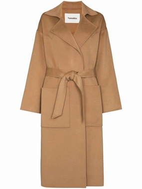 Coats To Wear With Dresses Alamo belted midi coat