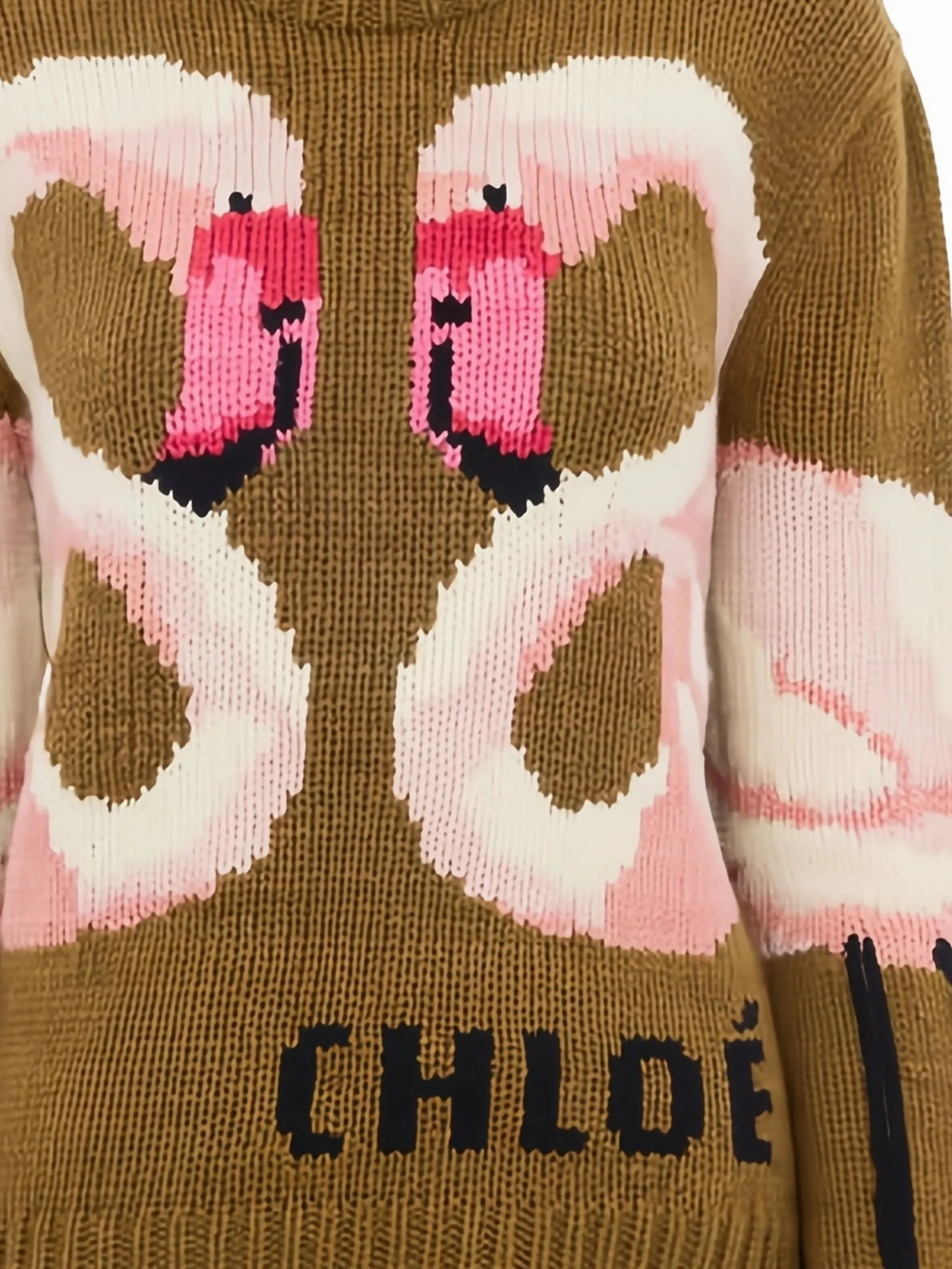 Northumberland Knitwear embroidered-design sweater