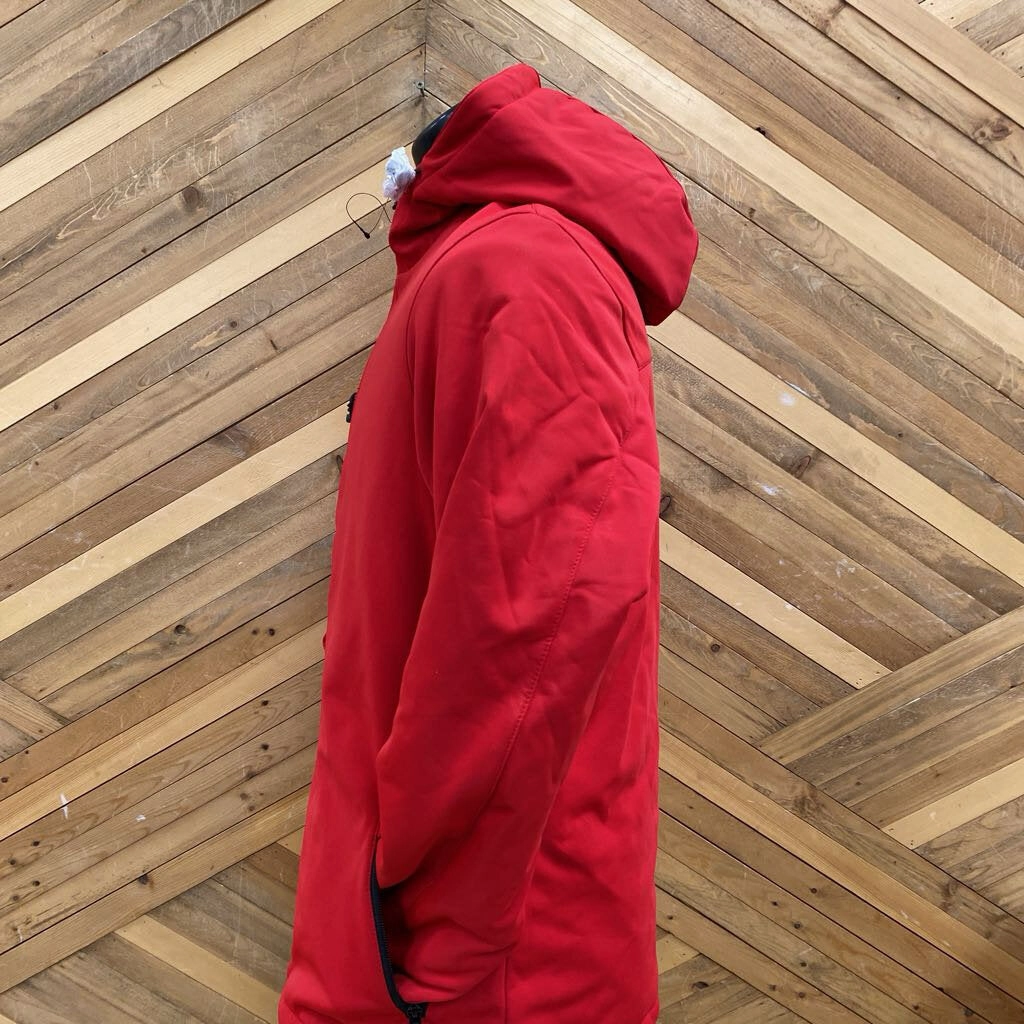 Gator Jackets Clique- Woman's Red Jacket Hooded Soft Shell- MSRP $120: Red -women-LG