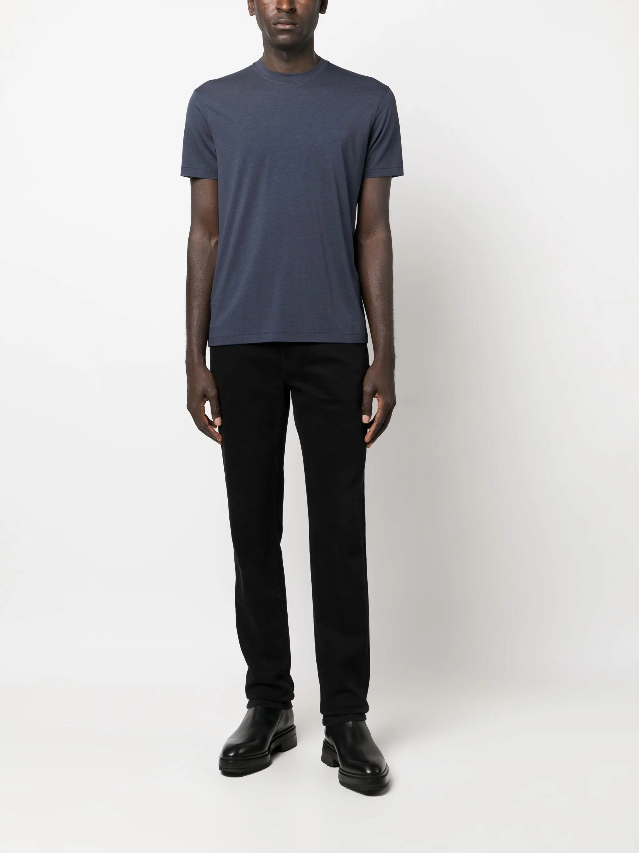 crew-neck short-sleeve T-shirt T Shirts For Short Guys