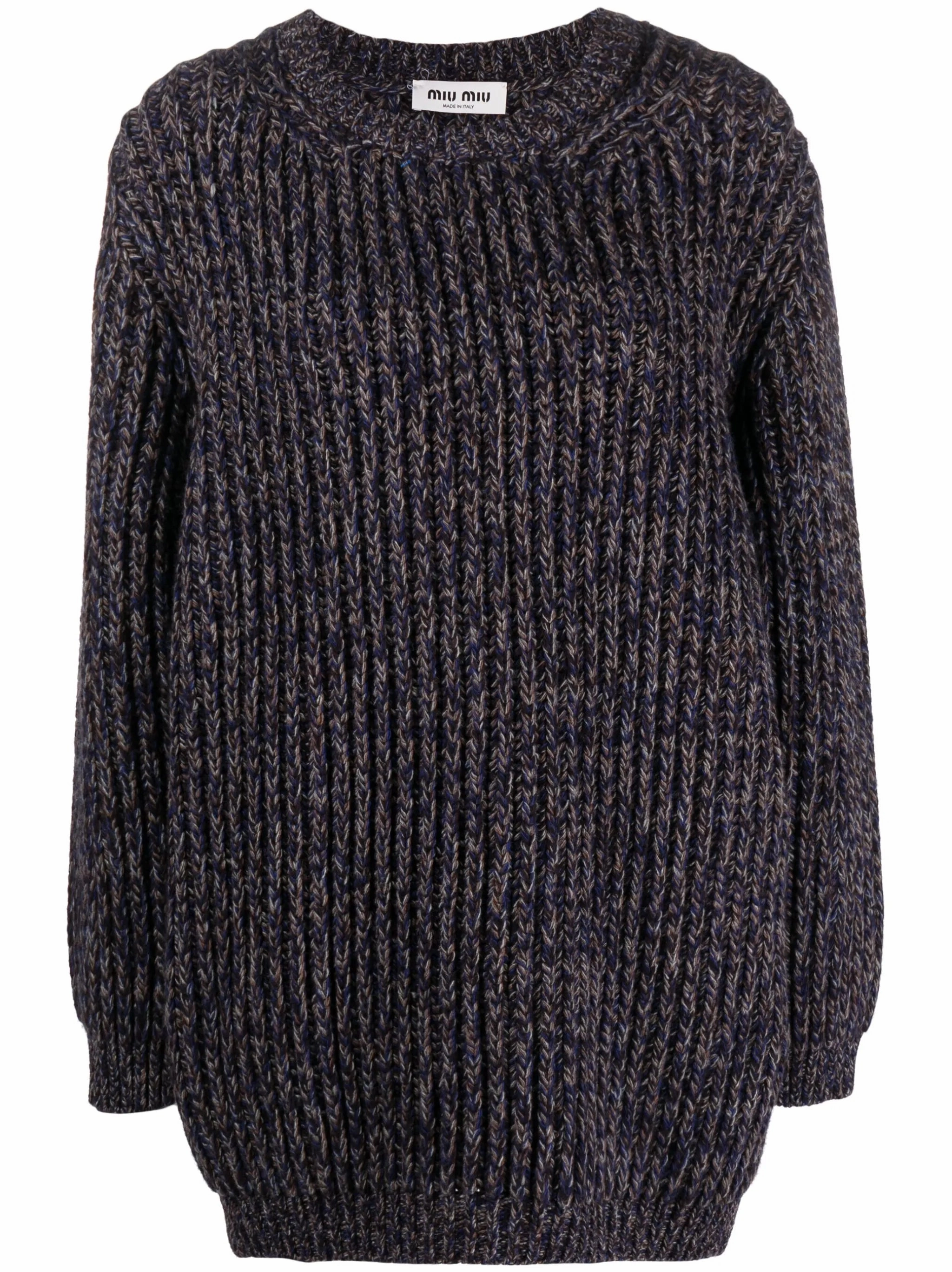 crew-neck virgin-wool knitted jumper Knitwear Trend 2025