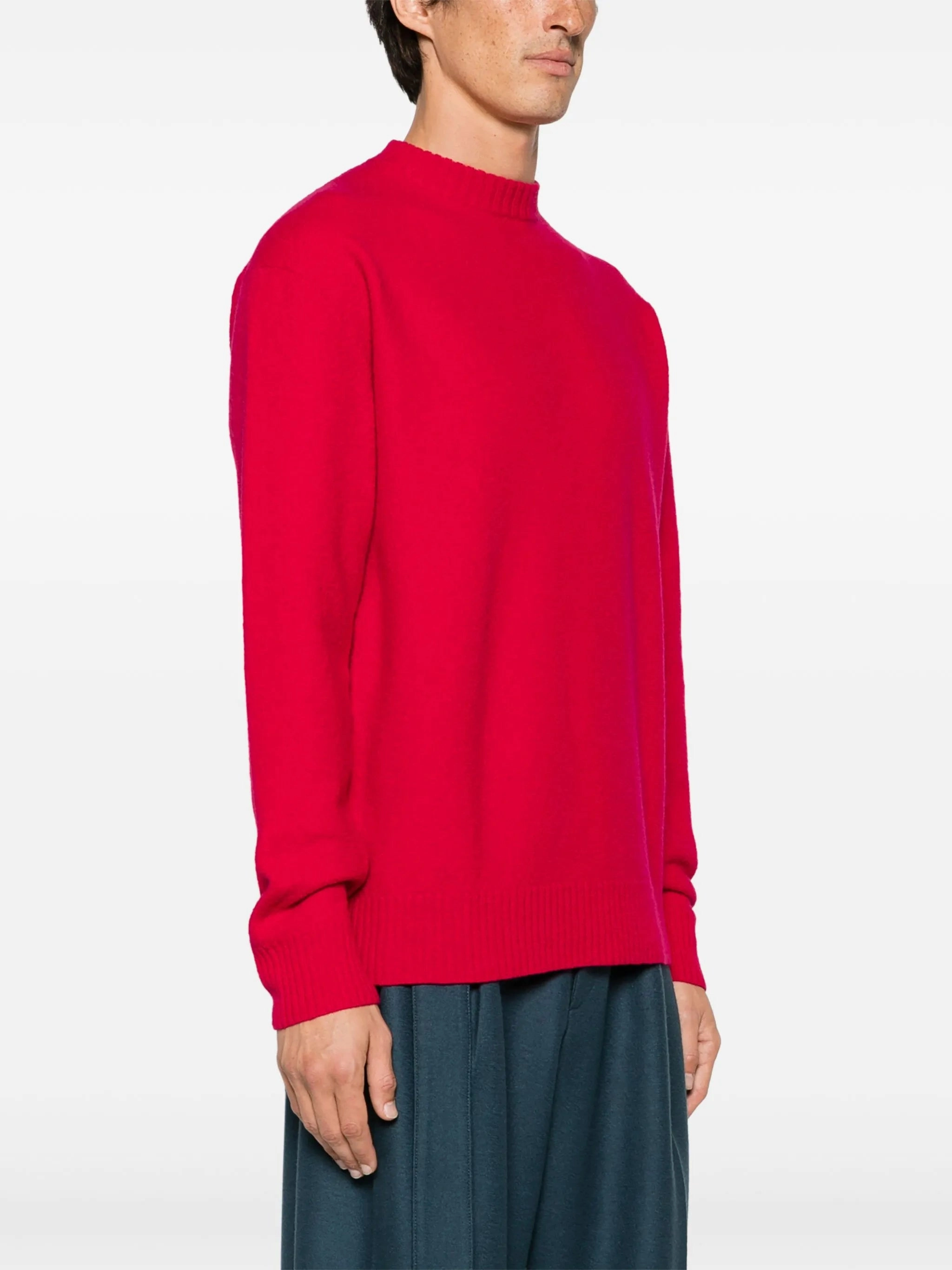 crew-neck wool jumper Sandy Knitwear