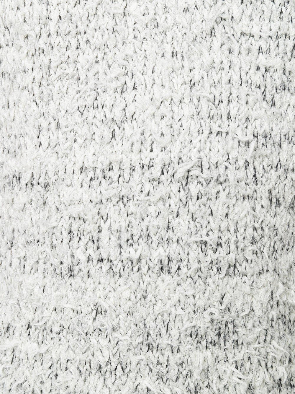 Crew Sweater Ecru Melange Man Knitwear