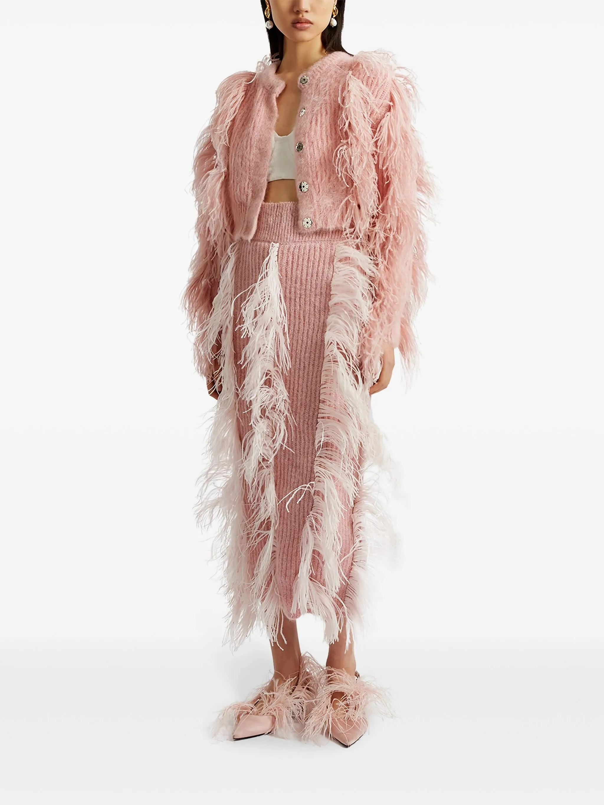 cropped cardigan Mym Knitwear