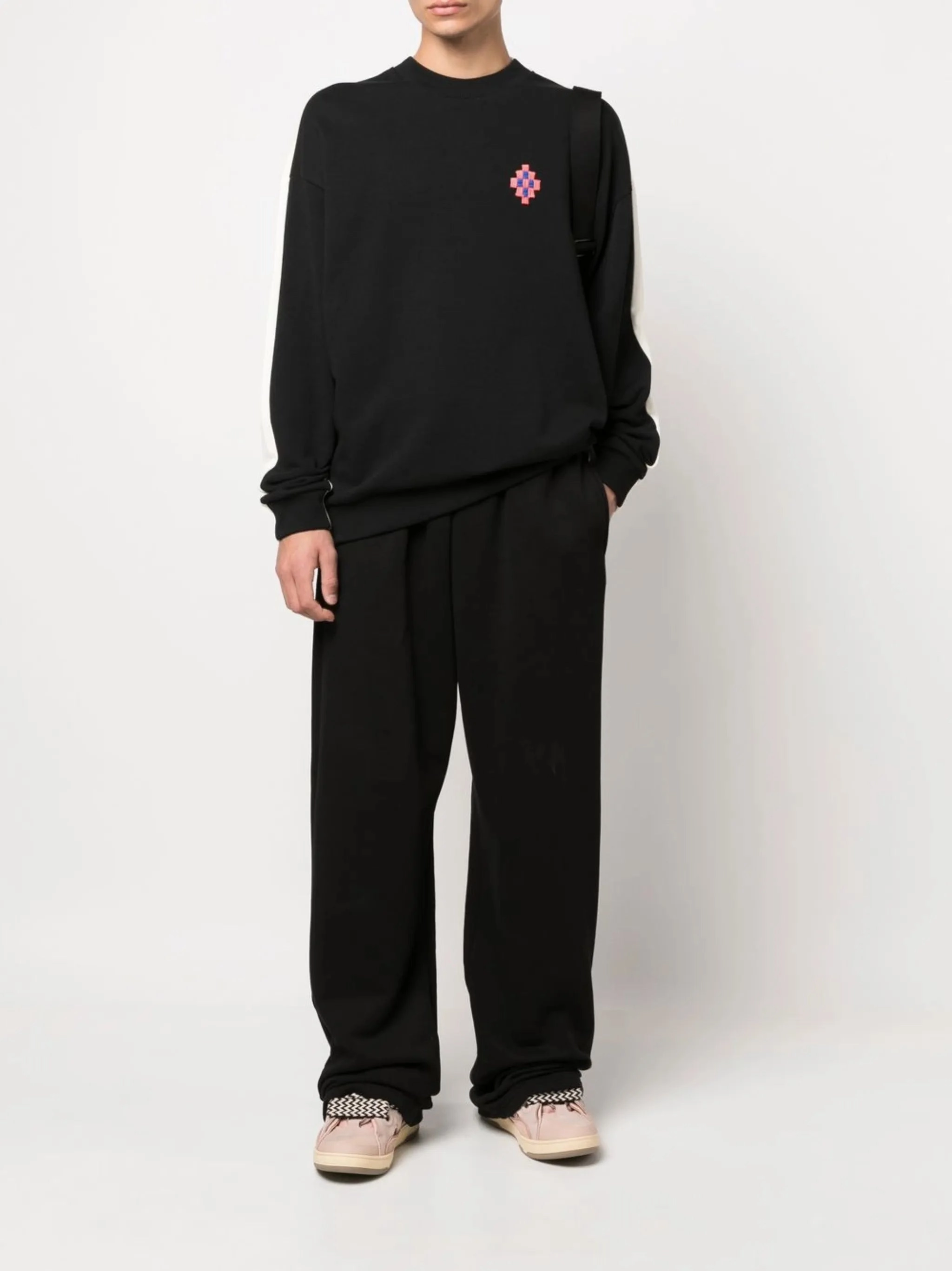 Knitwear 2023 Cross-patch cotton sweatshirt