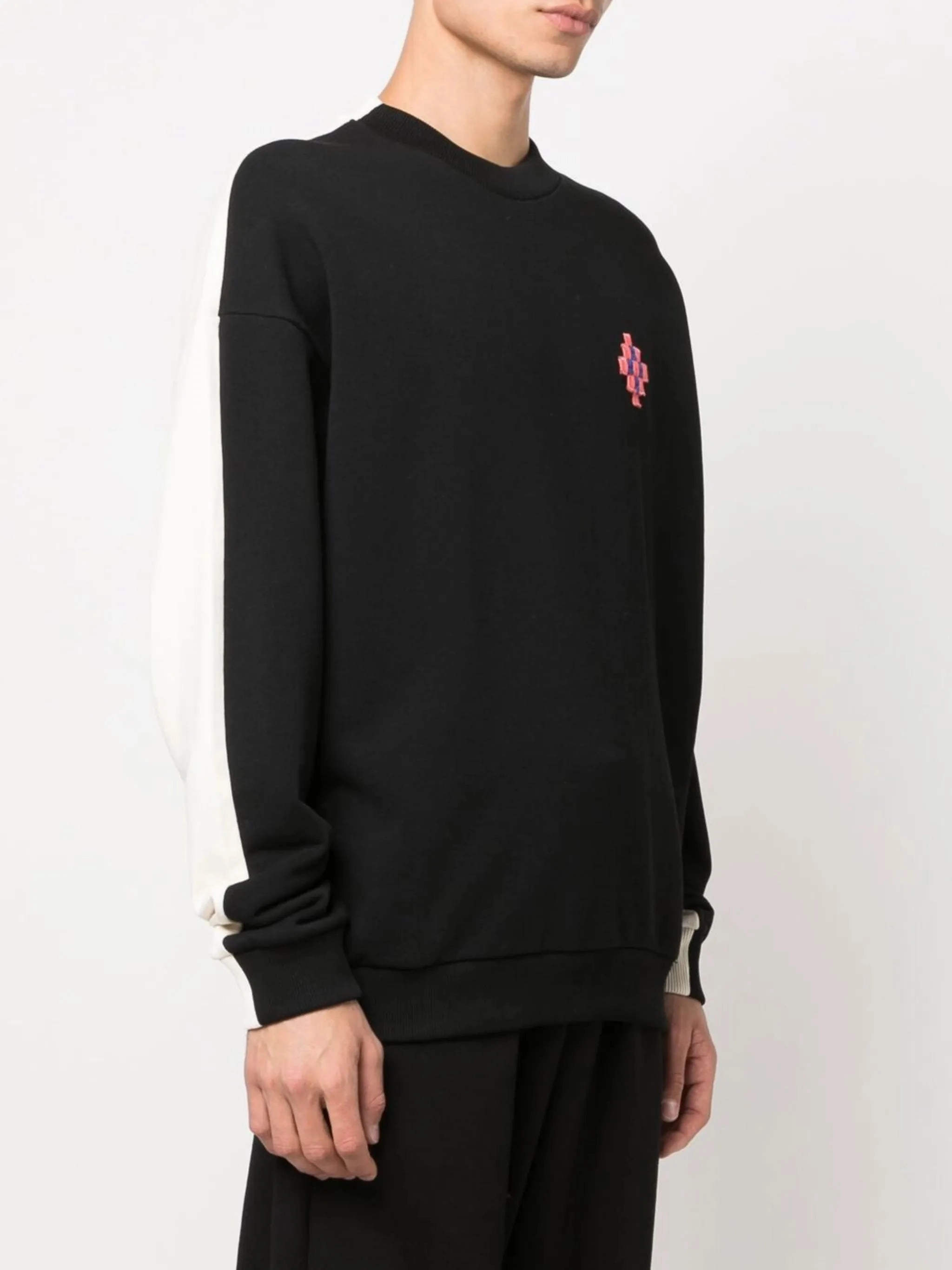 Twin Sets Knitwear Cross-patch cotton sweatshirt