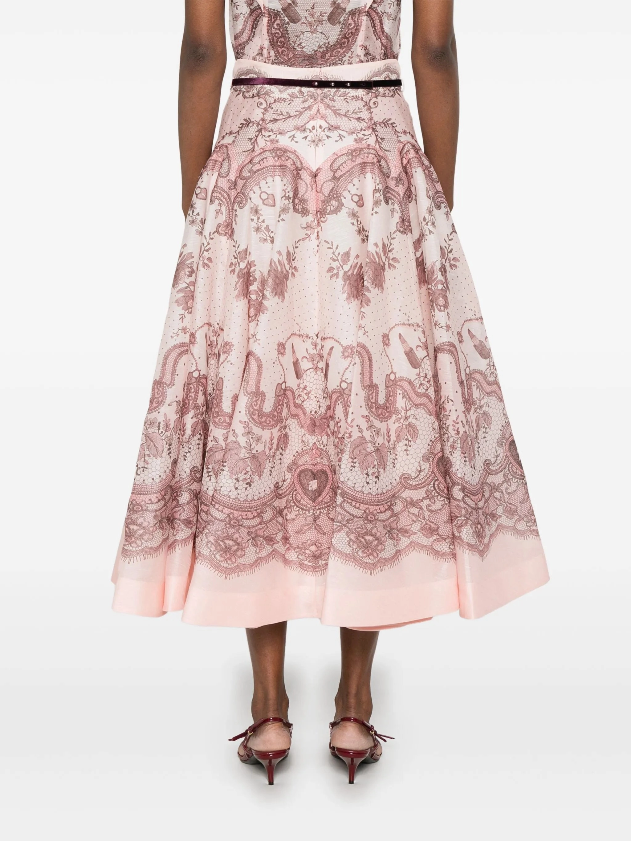 Long Blazer Dress Crush flared midi skirt