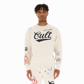 Anime Hoodies And Sweatshirts Cult of Individuality Men's Crew Neck Fleece