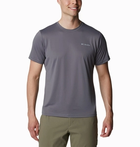Xxx Humor T Shirts Columbia Men Grey Columbia Hike Crew