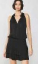 Amy Mini Dress Current Air Smocked Waist Sleeveless Tiered Mini Dress