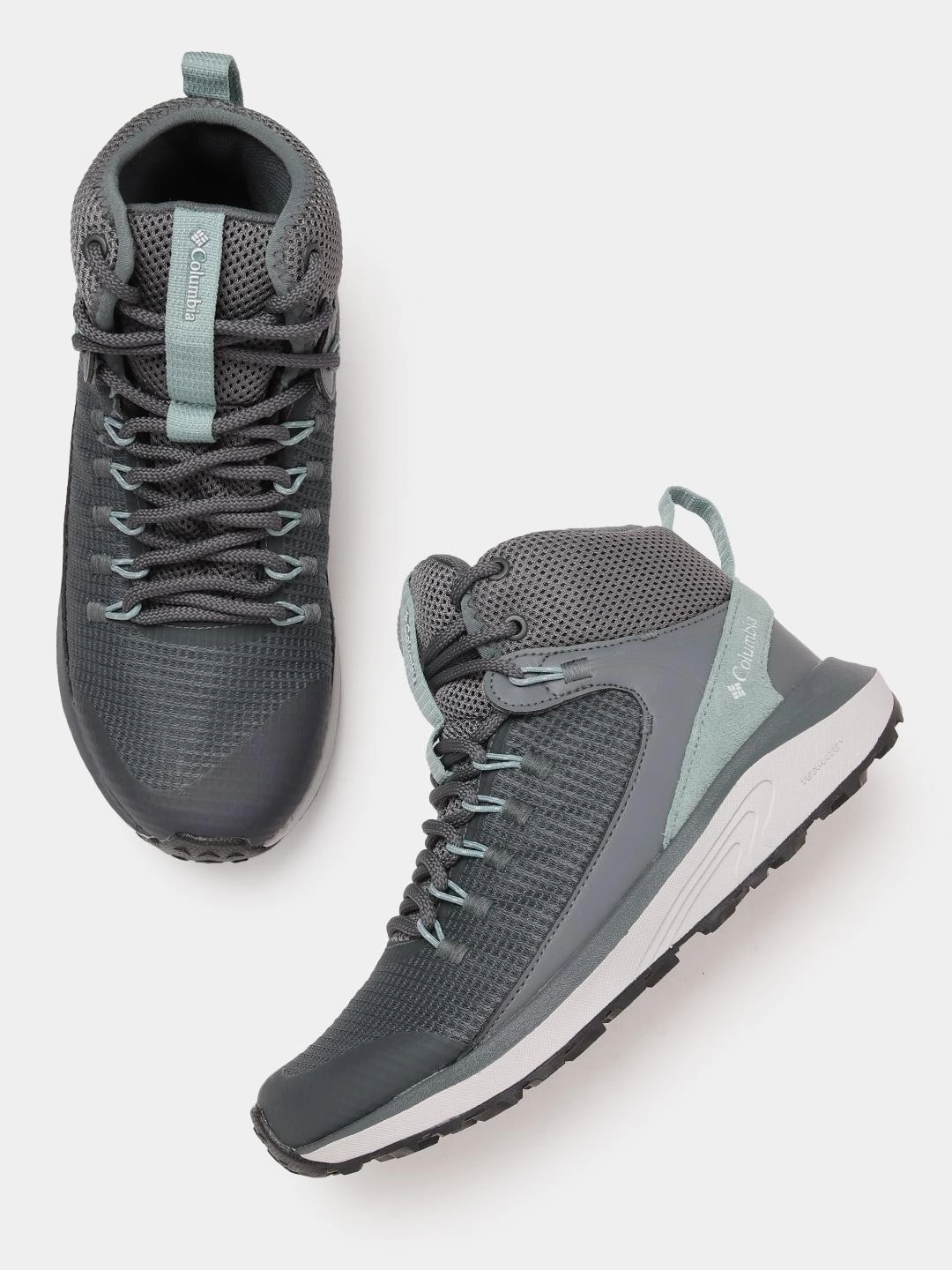 Hybrid Hiking Shoes Columbia Women Grey TRAILSTORM MID WATERPROOF