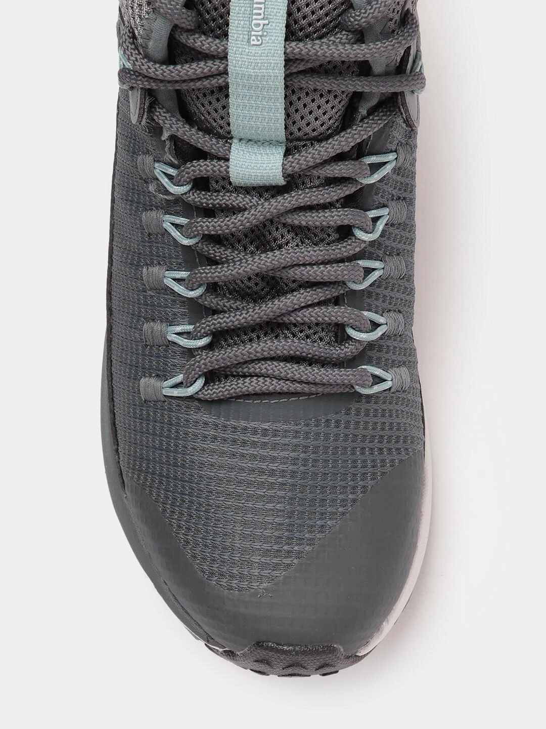 Columbia Women Grey TRAILSTORM MID WATERPROOF Hiking Shoes That Can Be Worn Casually