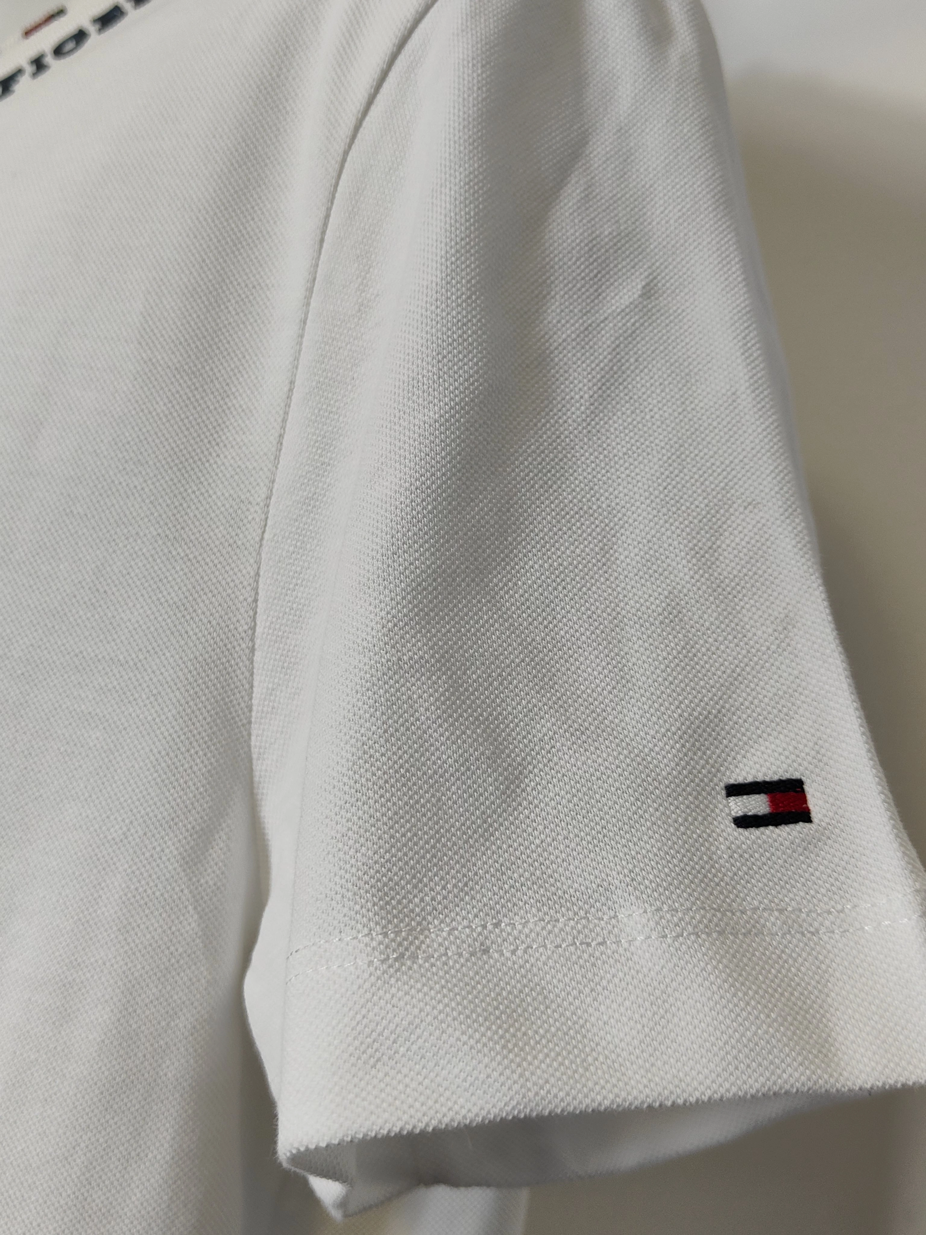 Social Worker T Shirts Tommy Hilfiger Slim Fit Men's T-Shirt in White L