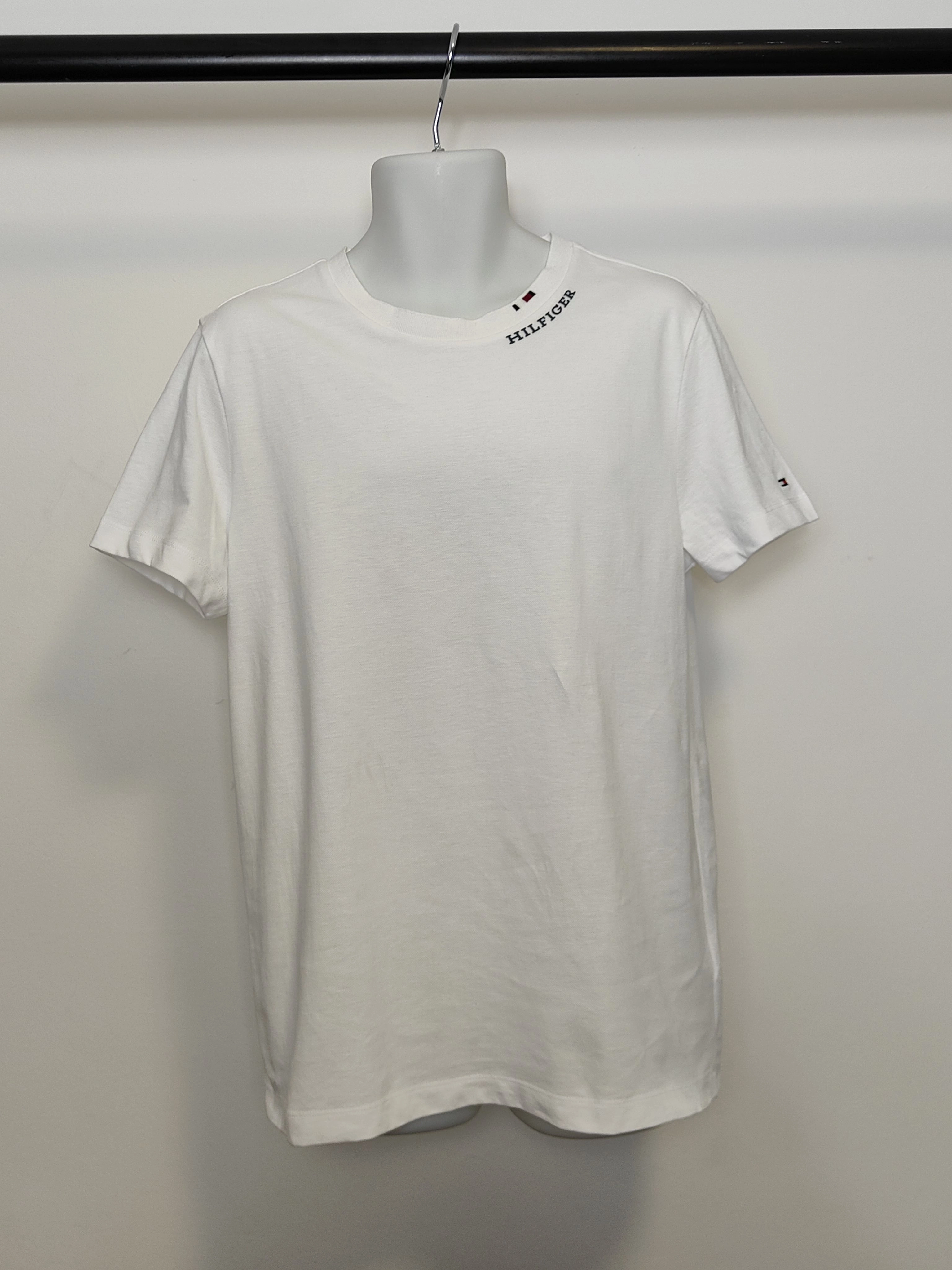 Tommy Hilfiger Slim Fit Men's T-Shirt in White L Camp T Shirts