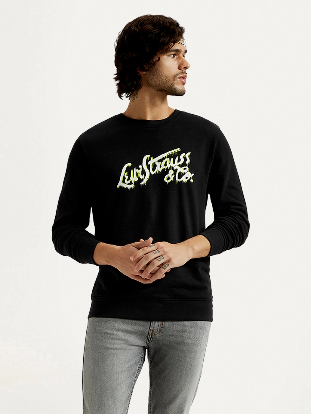 Men's Printed Round Neck Sweatshirt Mamaw Sweatshirts