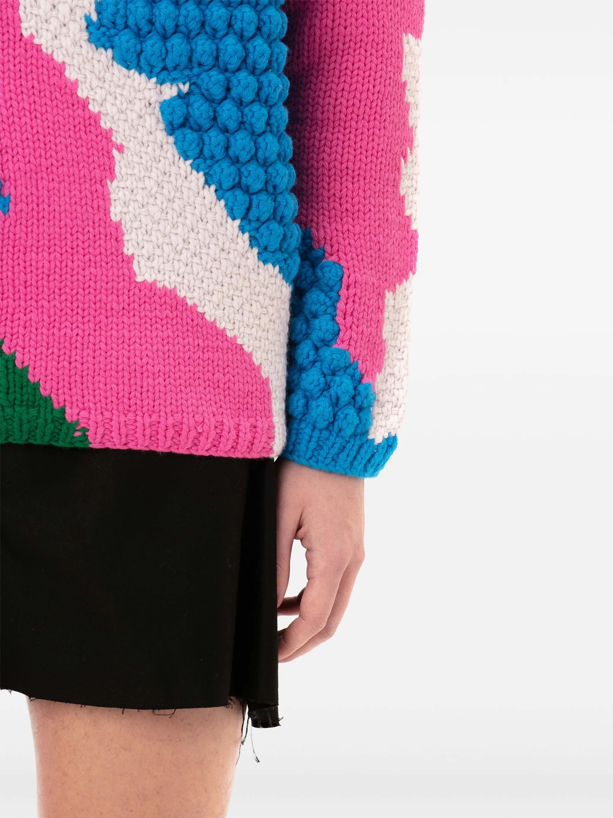 Knitwear 2020 cut-out crochet jumper