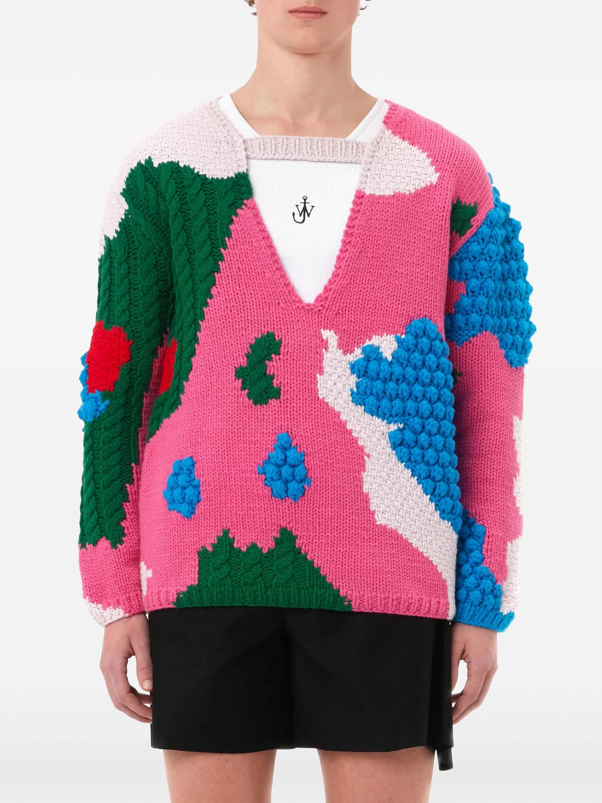 cut-out crochet jumper Ballerina Knitwear