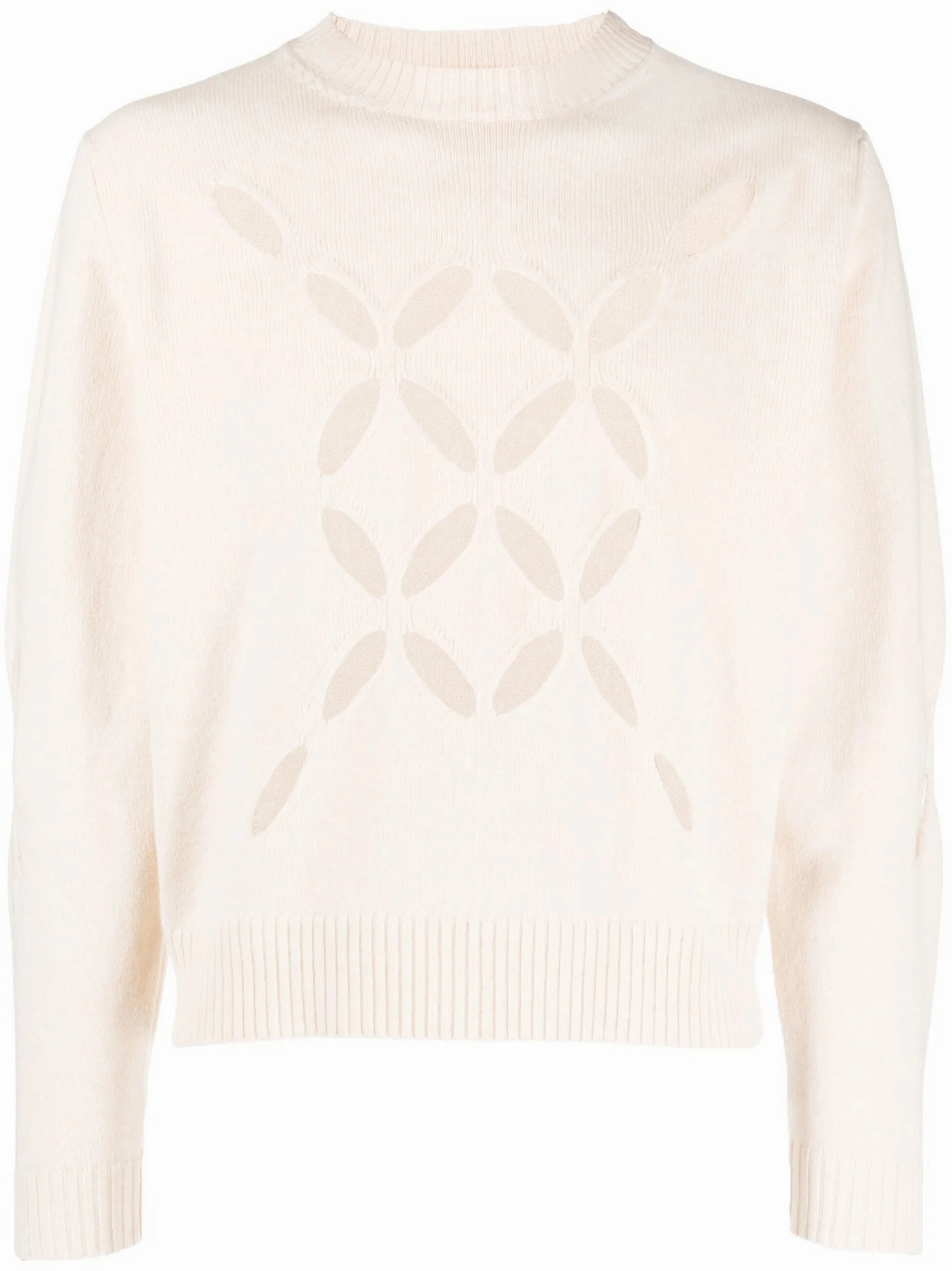 cut-out floral-detail jumper Heartworking Knitwear
