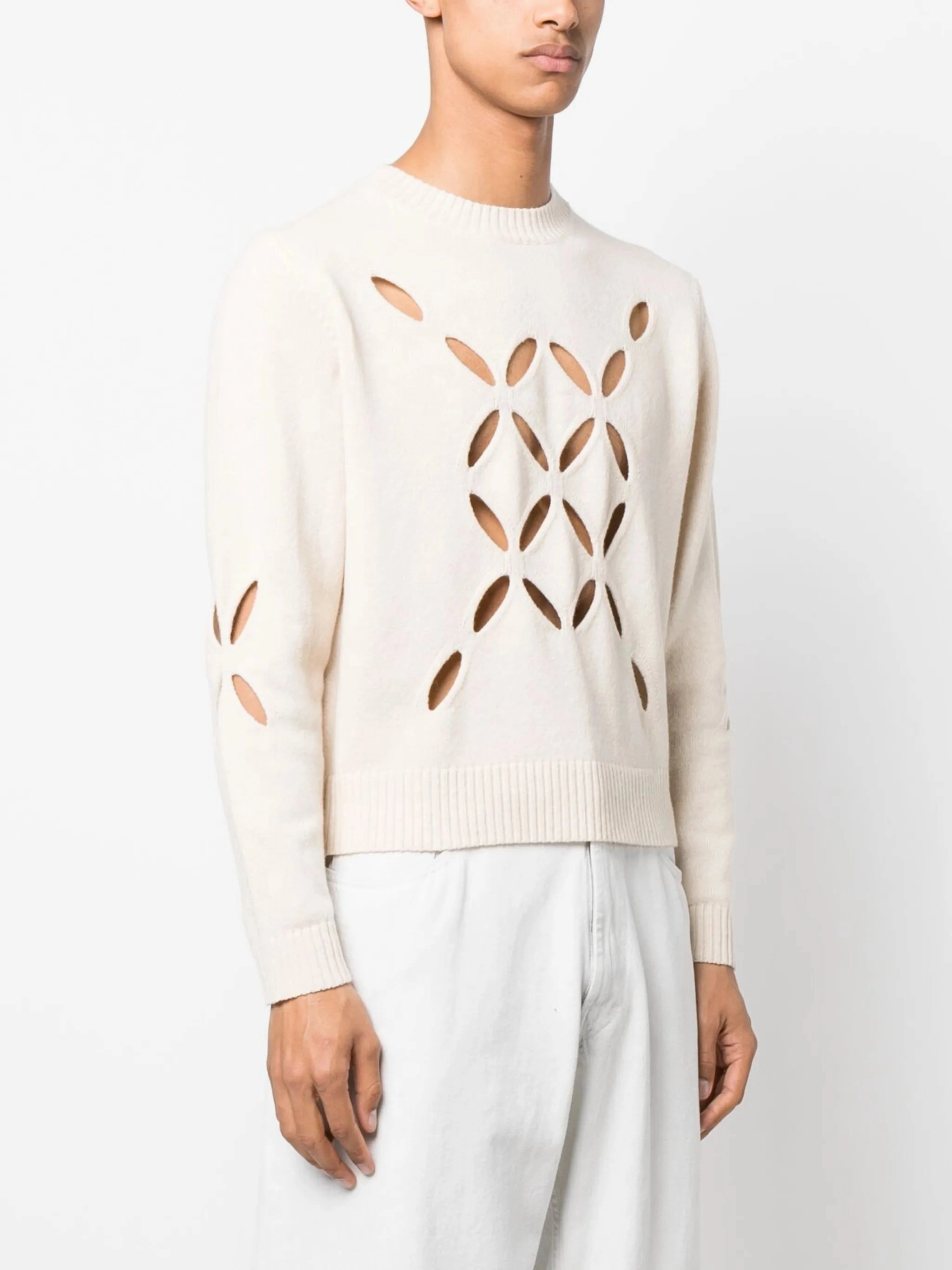 cut-out floral-detail jumper Champion Knitwear Co Inc