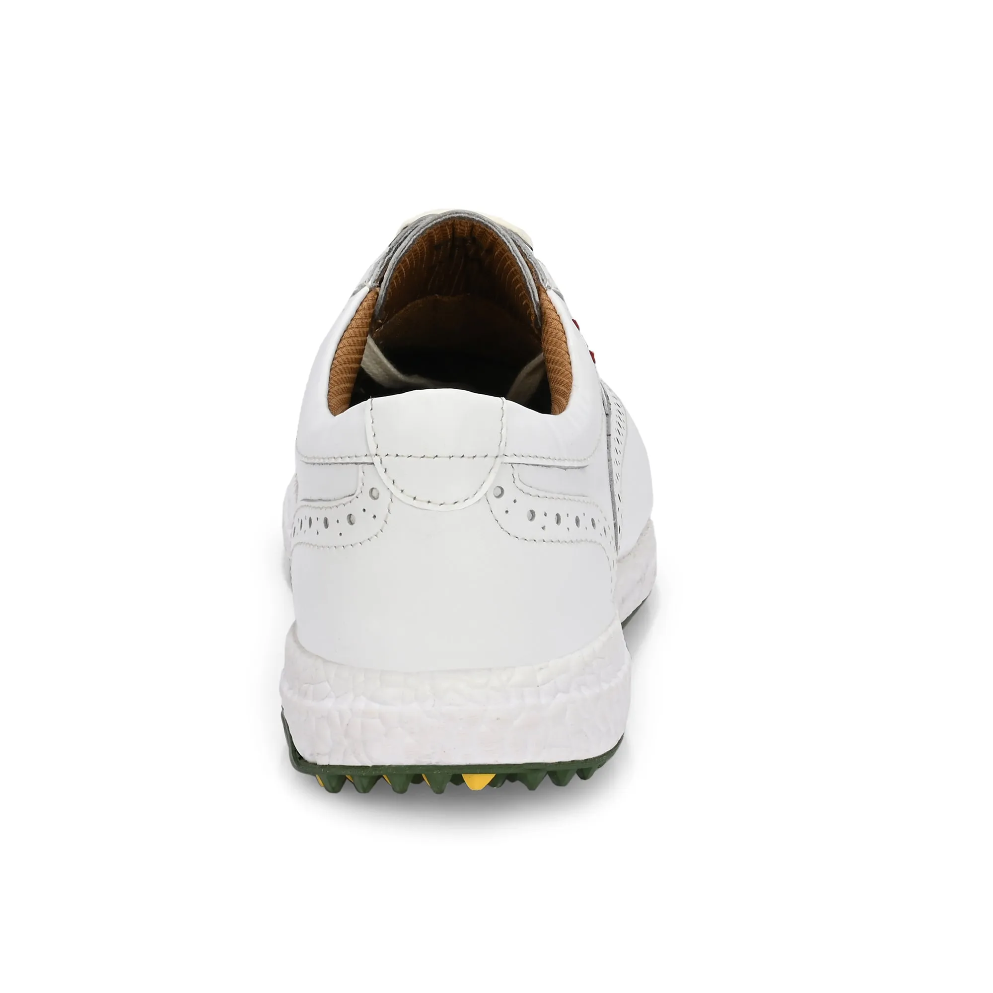 Brogue Spikeless White-Golf Shoes Waterproof Shoe Rack For Outdoor