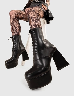 Strollin' Platform Ankle Boots Glamorous Ankle Boots