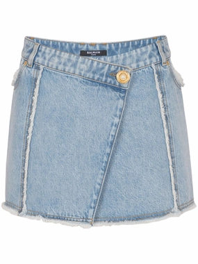 denim mini skirt . Little Dress