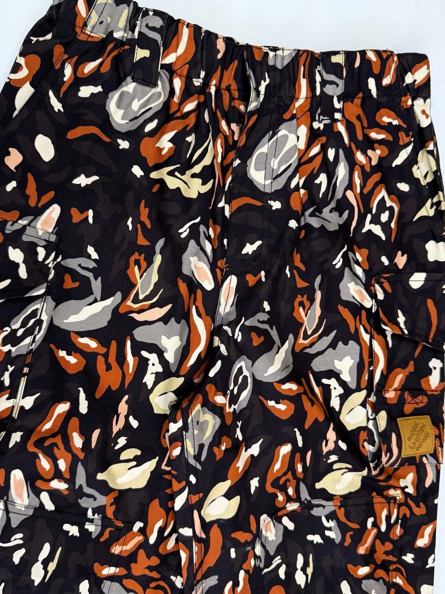 Designer Camo Cargo Pants - Louis Nigo Collaboration, Available in Sizes SXL Cargo Pants Dexter