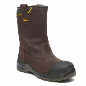 DeWalt Millington Non Metallic Waterproof Rigger Boots Best Cheap Steel Toe Work Boots