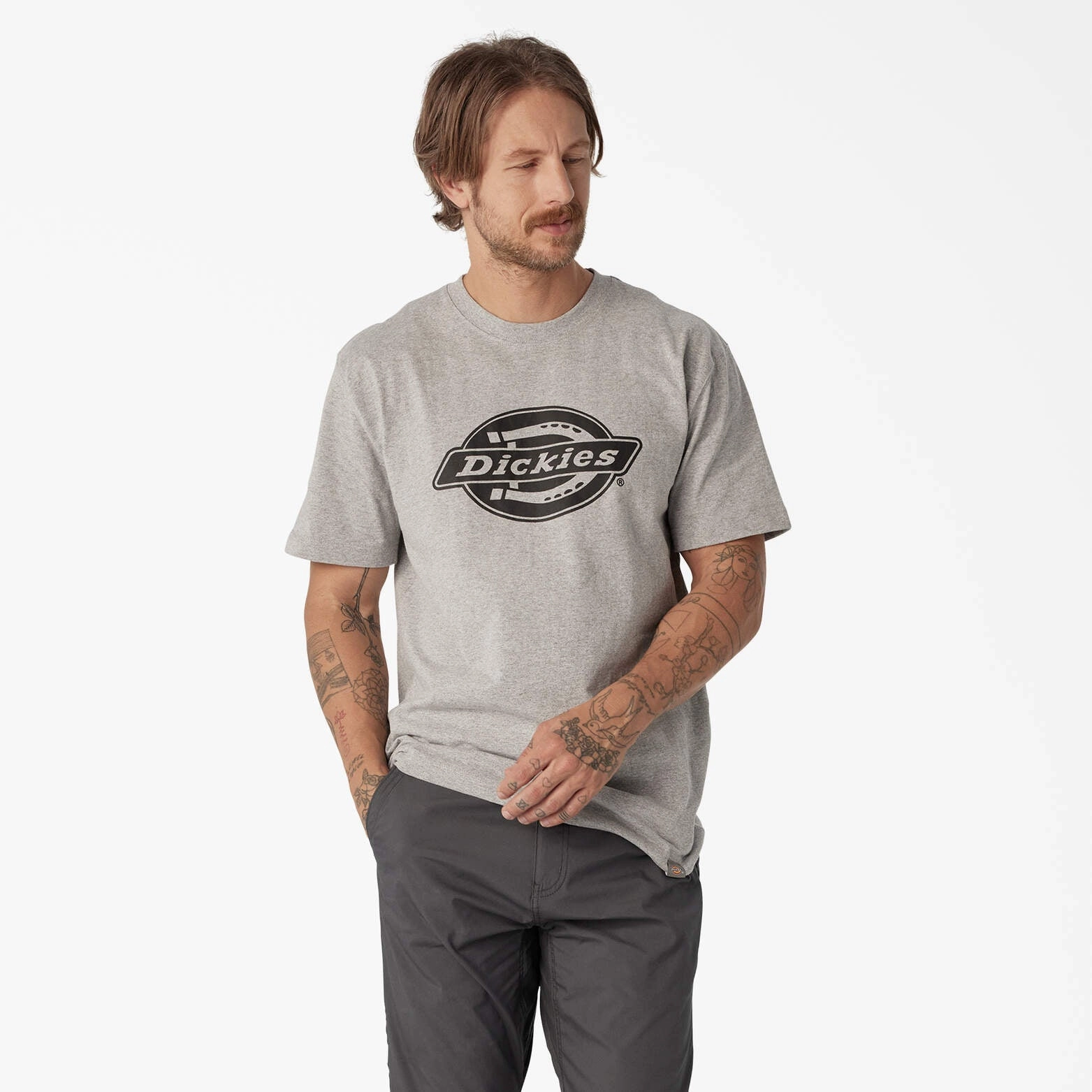 Mardi Gras T Shirts Dickies Short Sleeve Heavyweight Logo T-Shirt