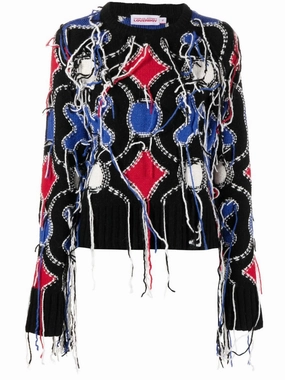 Sass And Bide Knitwear distressed-effect frayed jumper
