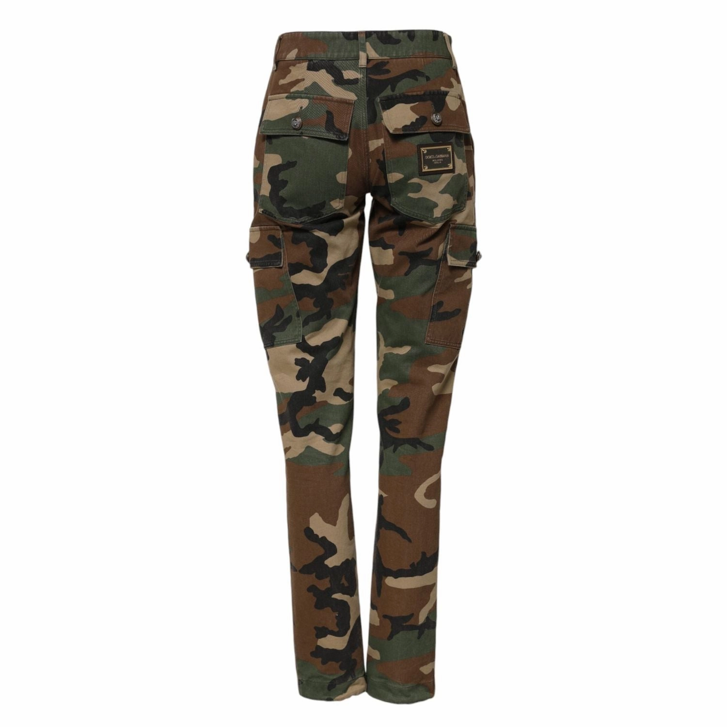 M47 Cargo Pants Dolce & Gabbana Multicolor Camouflage Cargo Pants