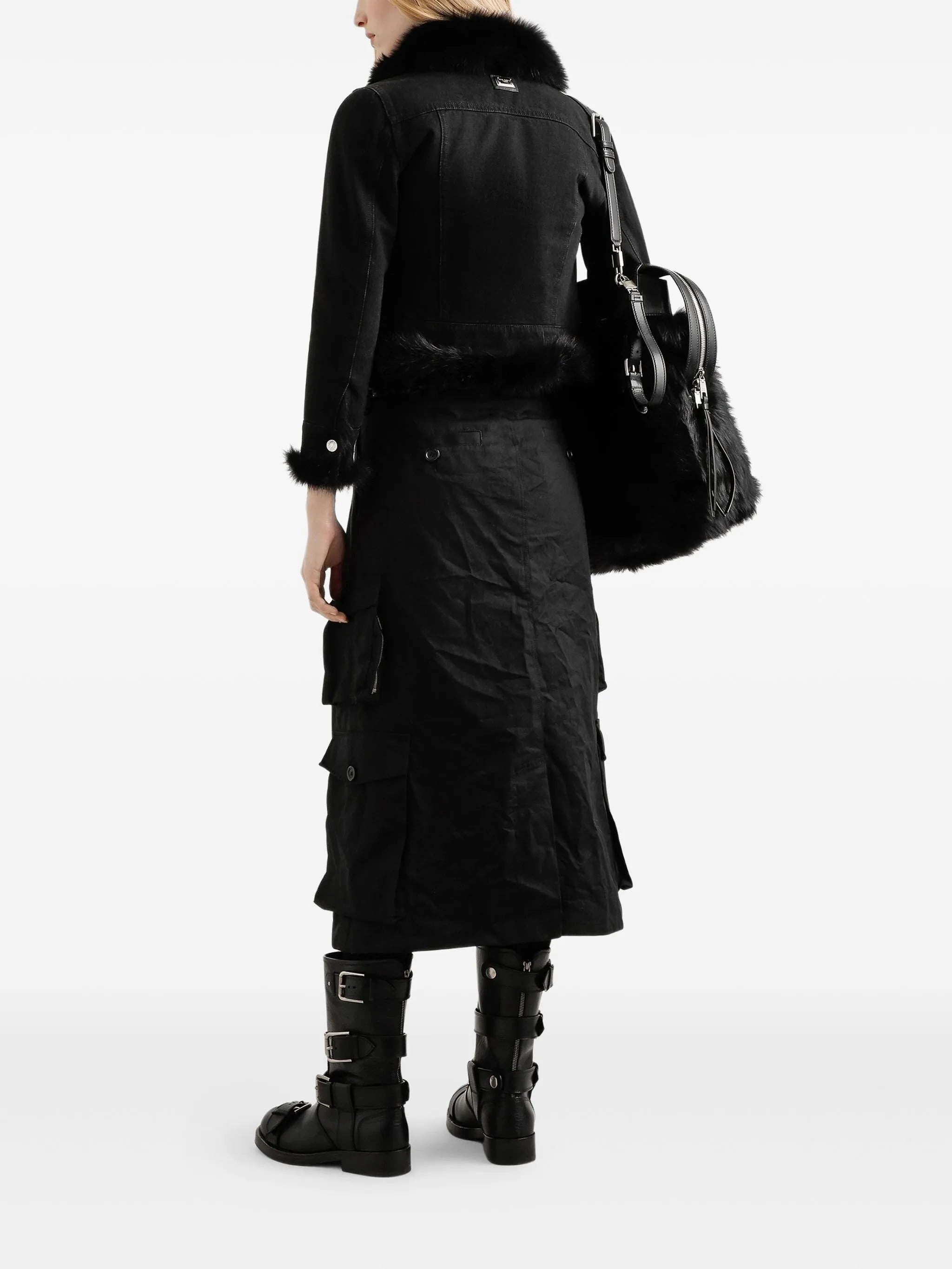 Dress To Impress Prom drawstring cargo midi skirt