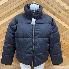 Kayak Jackets DRdenim - Puffer Jacket - MSRP $170: Black/Gold-women-SM