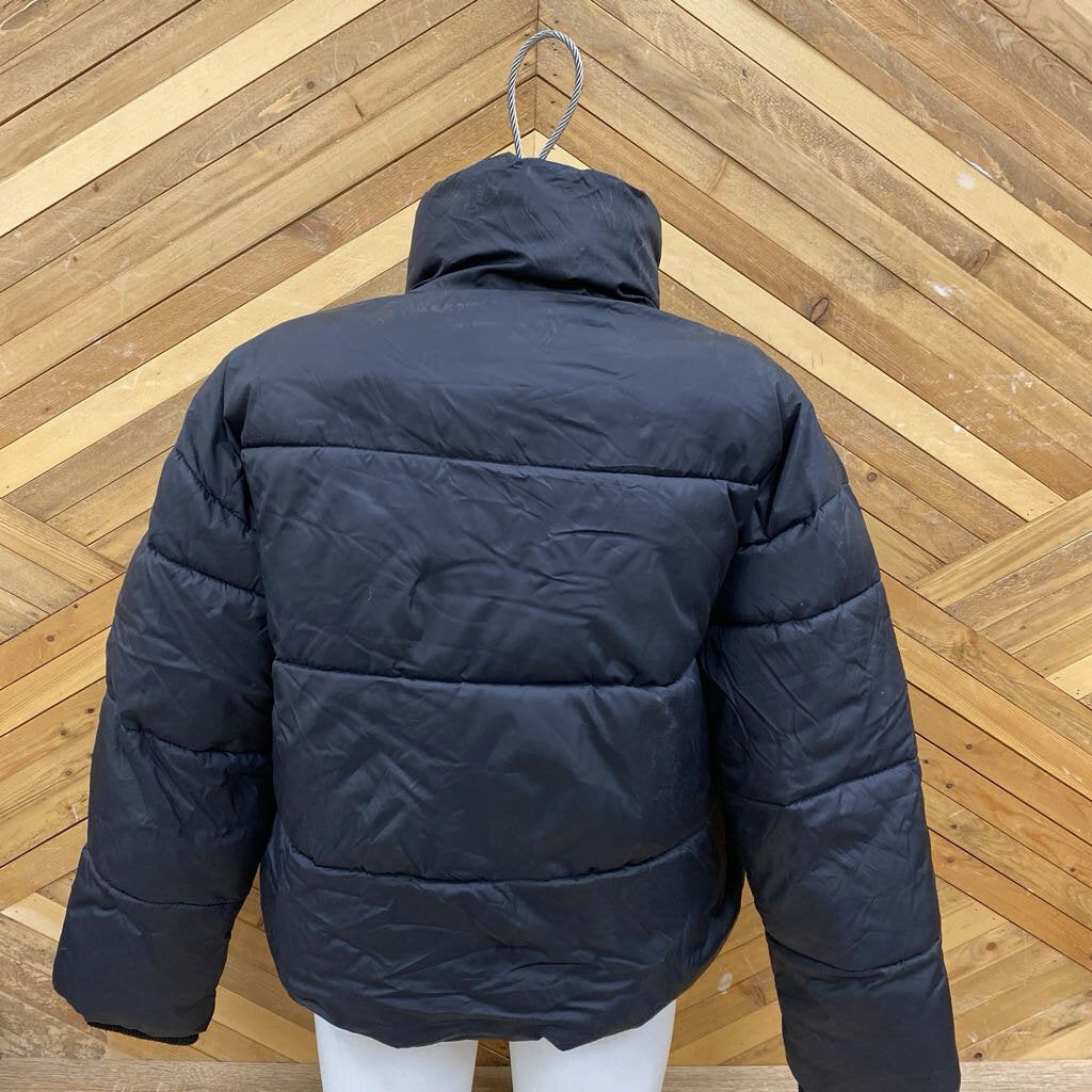 Spf Jackets For Women DRdenim - Puffer Jacket - MSRP $170: Black/Gold-women-SM