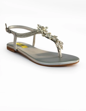 Gladiator Sandals Flat Sliver | Stylish Sandal for Women